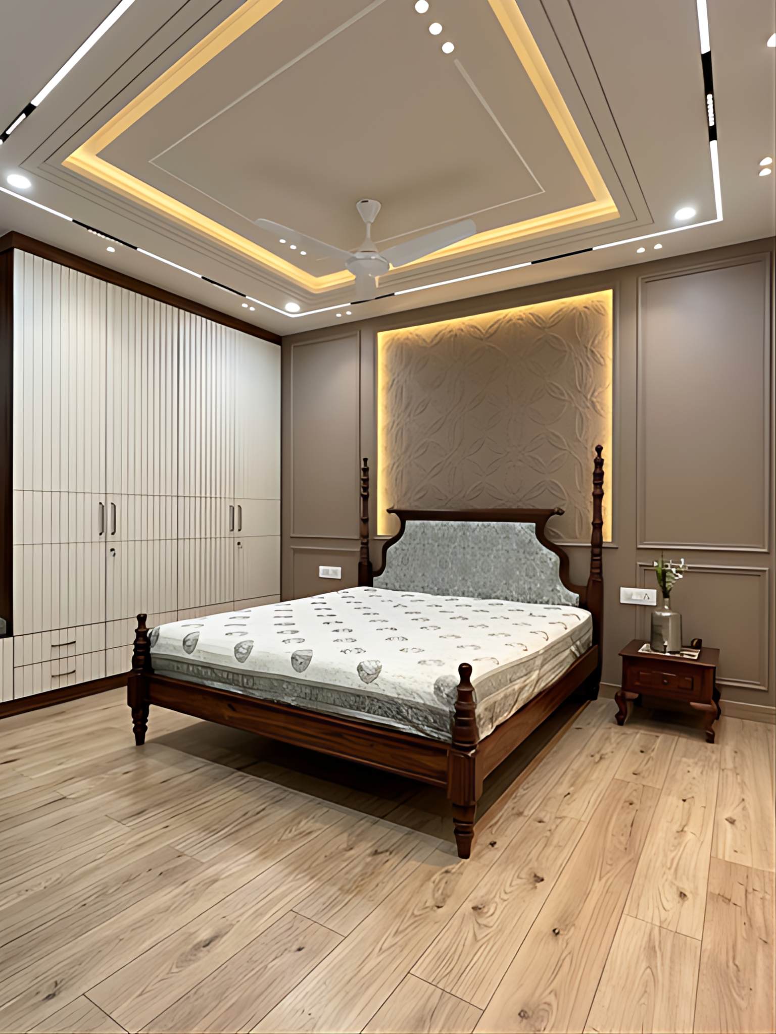 AI remodeled bedroom